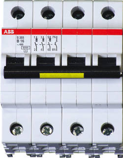 Abb Automaat 4p 6ka S 204 B25