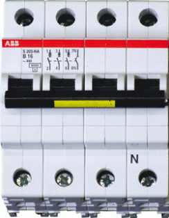 Abb Automaat 50a 3p+N K Kar 25ka