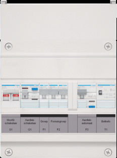 Hager Groepenverdeler 1f Vks110a-Ft 