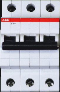 Abb Automaat 3 3p K Ul489 240v