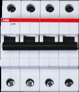 Abb Automaat 4 4p K Ul489 240v