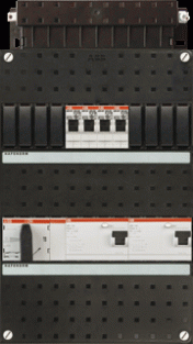 ABB Groepenkast had3232-44+h44