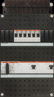 ABB Groepenkast had3333-44+h44