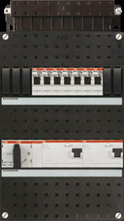 ABB Groepenkast had3433-44+h44