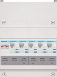 Hager Groepenverdeler Haco 1f Vks050a 