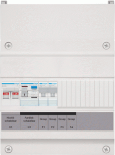 Hager Groepenverdeler 1f Vks200a 