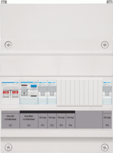 Hager Groepenverdeler 1f Vks201a 
