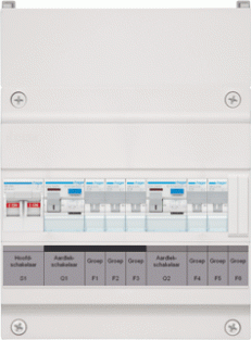 Hager Groepenverdeler 1f Vks32b 