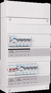 Hager Groepenverdeler 1f Vks44e 