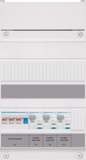 Hager Groepenverdeler 3f Vks030k 